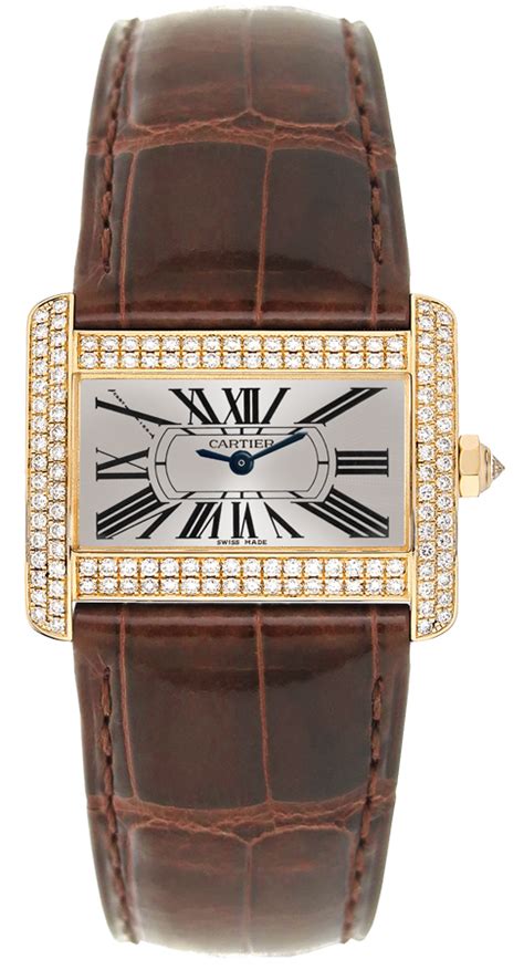 cartier divan ladies watch|cartier diver watch sale.